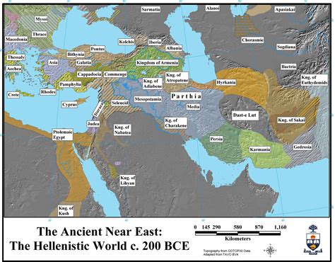 Map Of The Ancient Near East